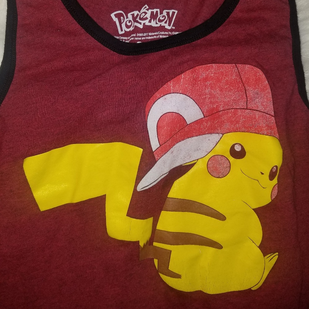 Pikachu Pokemon Tank Top